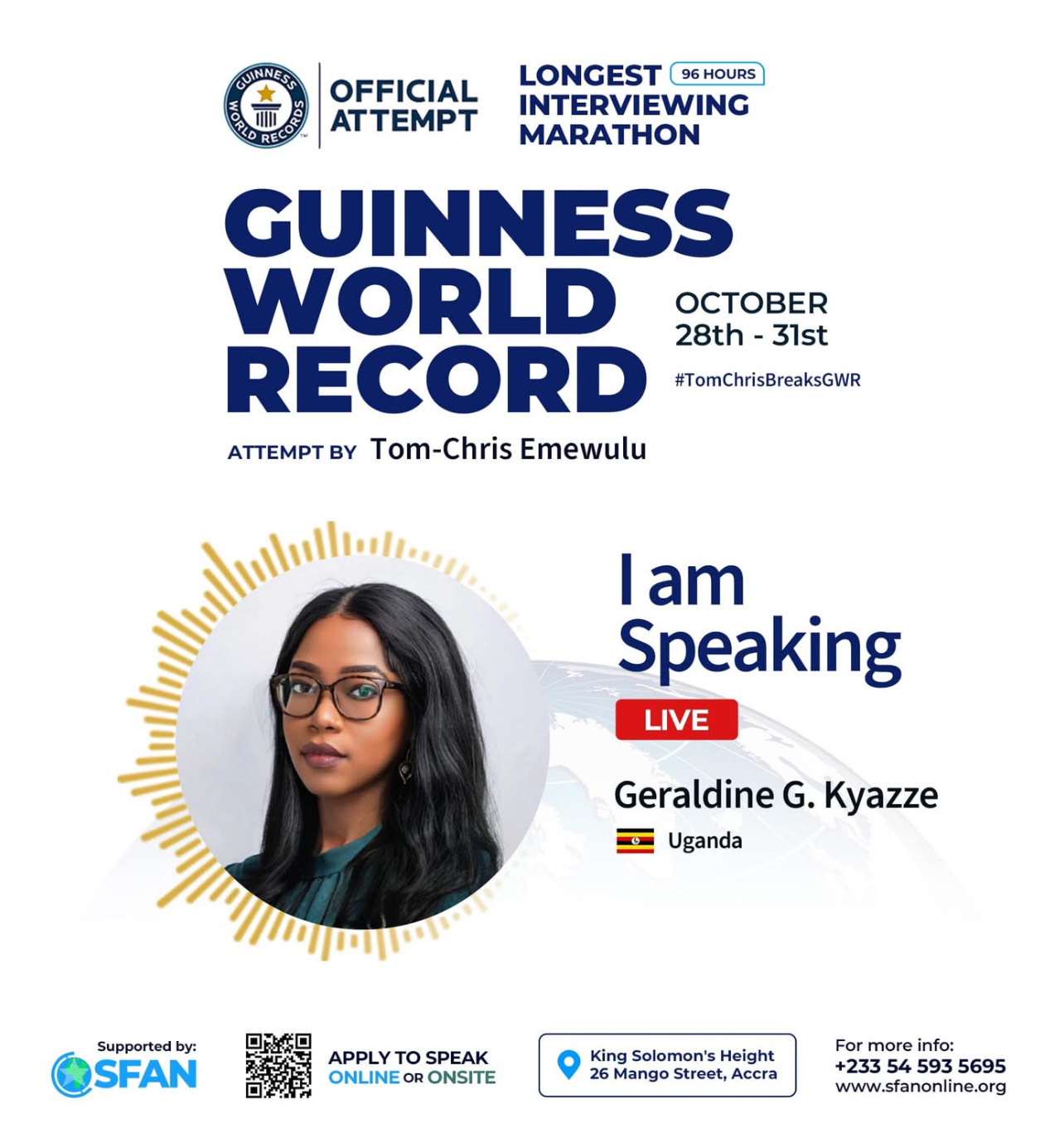 Guinness World Record Speaking