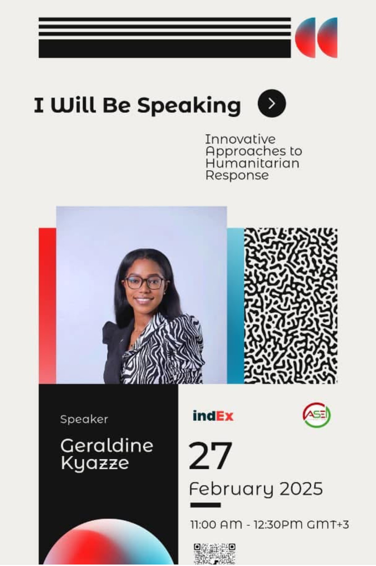 indEx Speaking Engagement